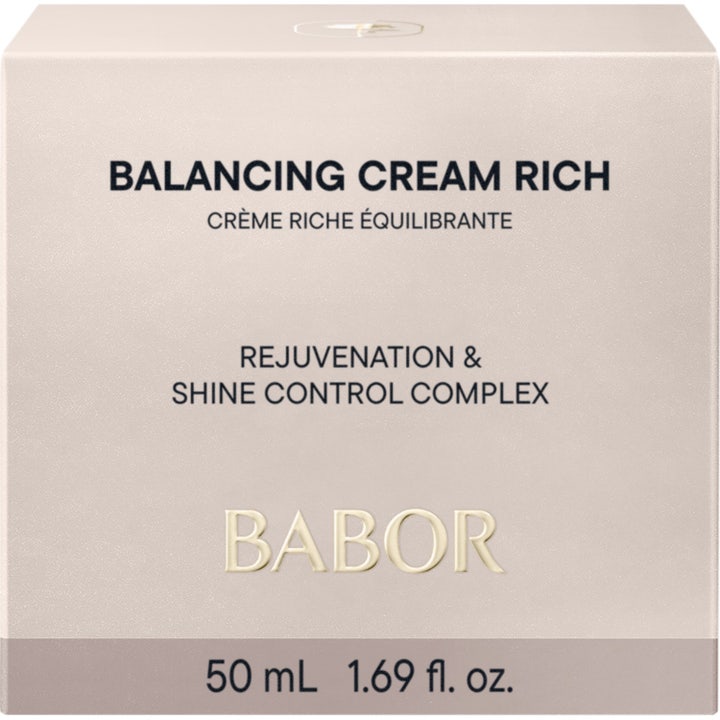 Babor Balancing Cream rich 50 ml mattende ansiktskrem i hvit eske som gir en balansert og forfinet hud