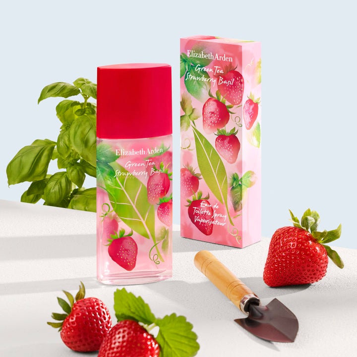 Green Tea Strawberry Basil