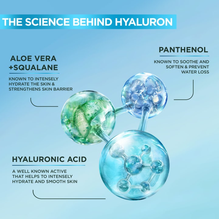 Garnier Hyaluron+ Barrier Repair Serum 30 ml fuktighetsgivende serum med kuler av hyaluronsyre aloe vera og panthenol