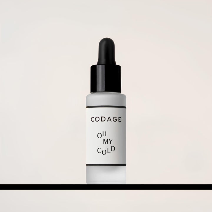 Codage Paris Oh My Cold Serum 10 ml fuktighetsgivende ansiktsserum i frostet glassflaske med sort pipette