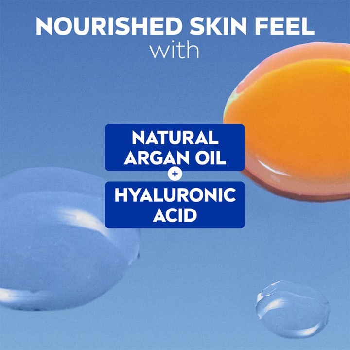 NIVEA Toner Caring 200 ml ansiktsvatten med arganolje og hyaluronsyre som gir en næret og fuktet hud