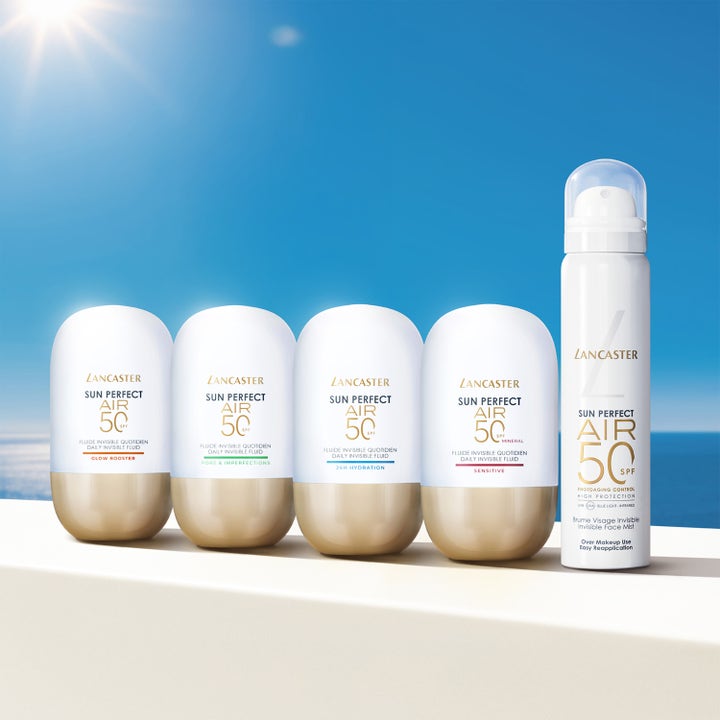 Sun Perfect AIR Daily Invisible Fluid Glow Booster SPF50