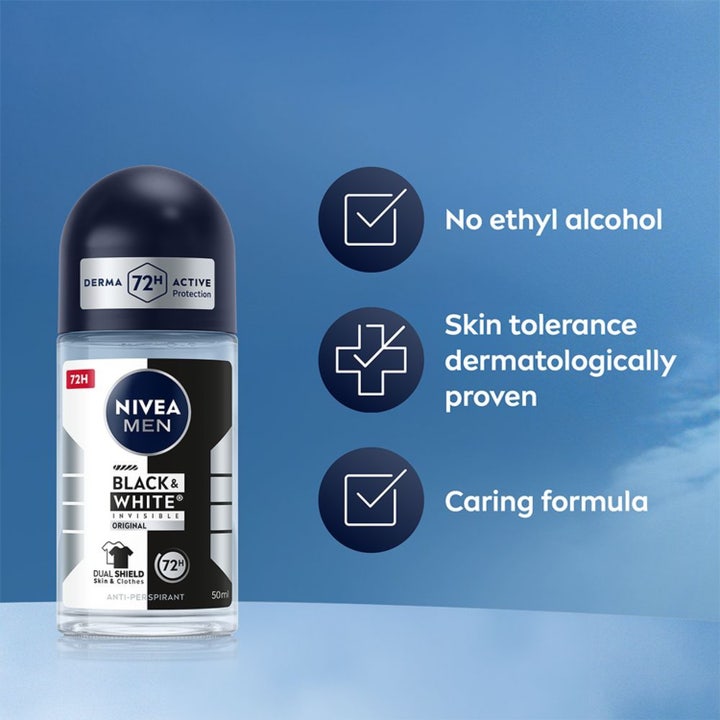 Men Antiperspirant Deo Black & White Original Roll On