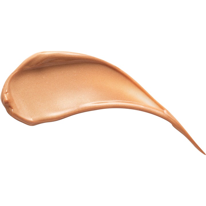 Origins GinZing Glow-Boosting Gel Moisturizer 50 ml er en ansiktskrem med bronsefarget, skimrende geltekstur.