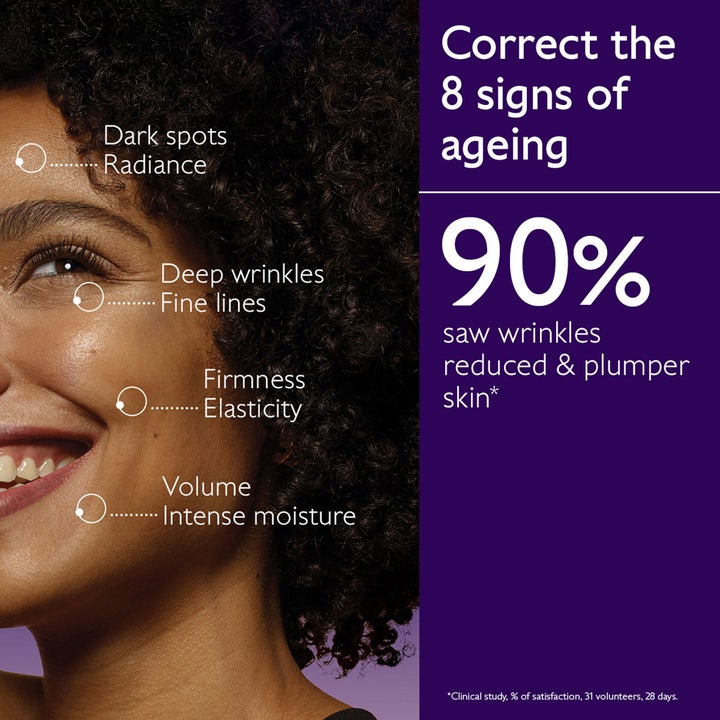 Caudalie Premier Cru The Rich Cream 50 ml anti-age dagkrem som gir fuktighet og reduserer rynker vist på kvinne