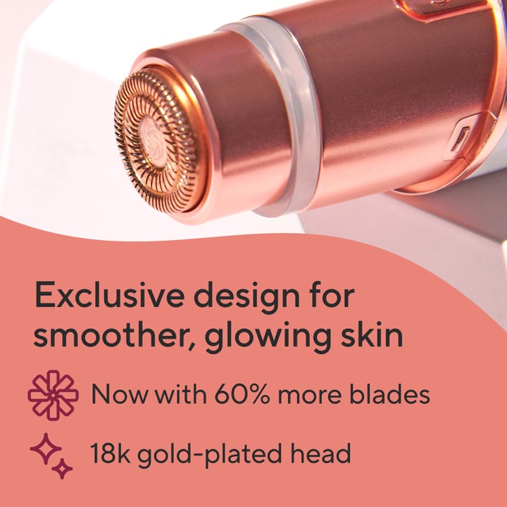 Flawless Flawless Face 4.0 Rechargable 1 stk ansiktstrimmer med 18k gullbelagt hode som fjerner hår skånsomt