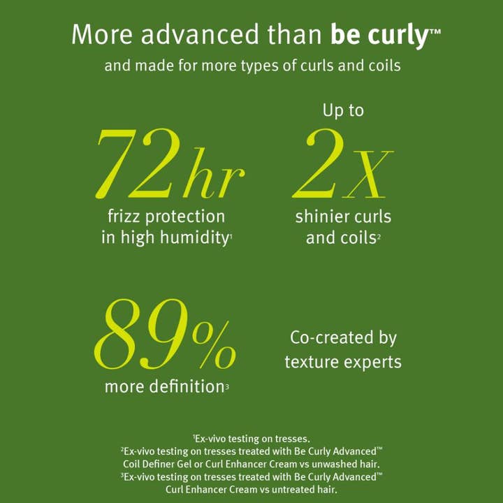 Be Curly Advanced Curl Enhancer Cream Travel