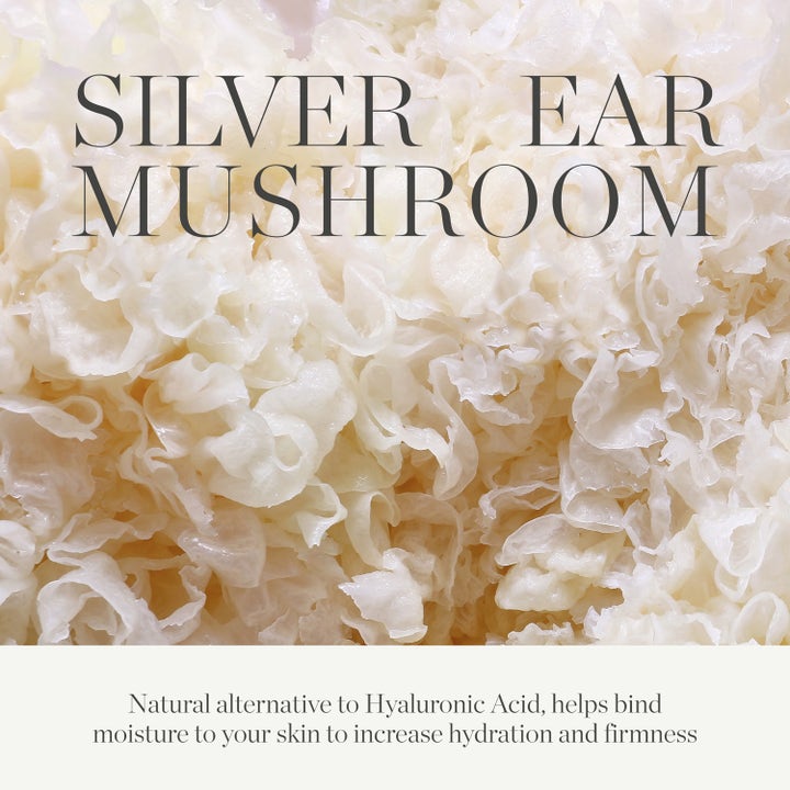 KORA Organics Milky Mushroom Ultra Hydrating Mask 100 ml ansiktsmaske med hvit Silver Ear Mushroom for fukt.