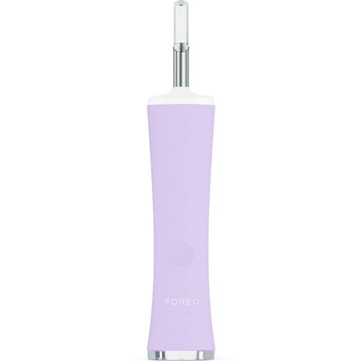 FOREO ESPADA 2 plus Lavender 1 stk mot kviser er et lilla beauty tech-apparat med presisjonsspiss i sølv.