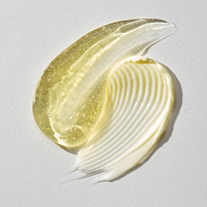 Dr. Ceuracle Pure VC Mellight A-tinol Cream 70 g ansiktskrem vist som lett gelé og fyldig kremtekstur med vitamin C.