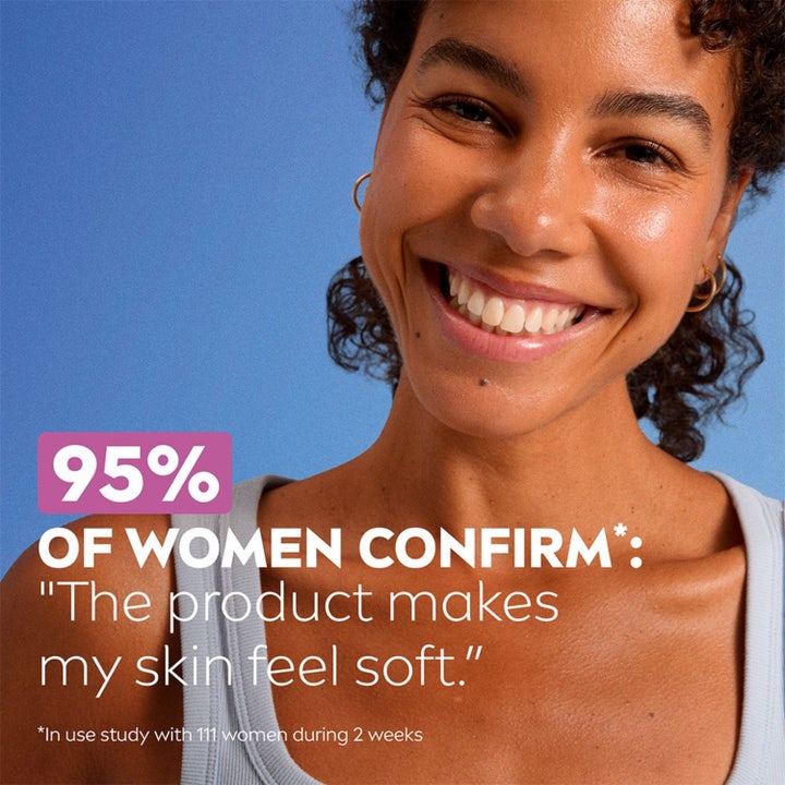 NIVEA Caring Day Cream 50 ml fuktighetskrem gir myk hud som bekreftet av 95 % av kvinner i en studie