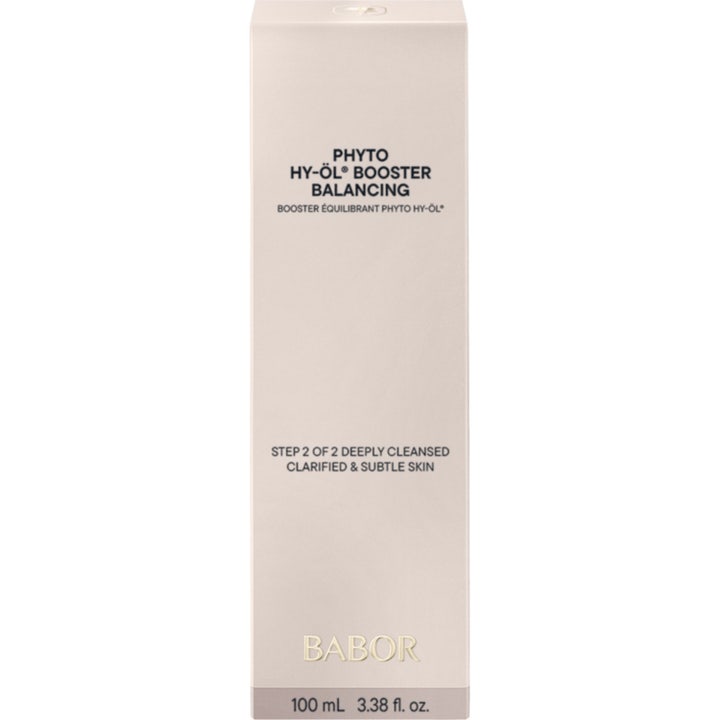 Babor Phyto HY-ÖL Booster Balancing 100 ml ansiktsrengjøring i beige eske som balanserer og gir en klarere hudoverflate