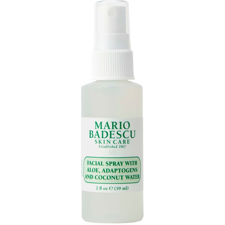 Mario Badescu Facial Spray 59 ml fuktighetsspray med aloe og kokosvann i frostet sprayflaske
