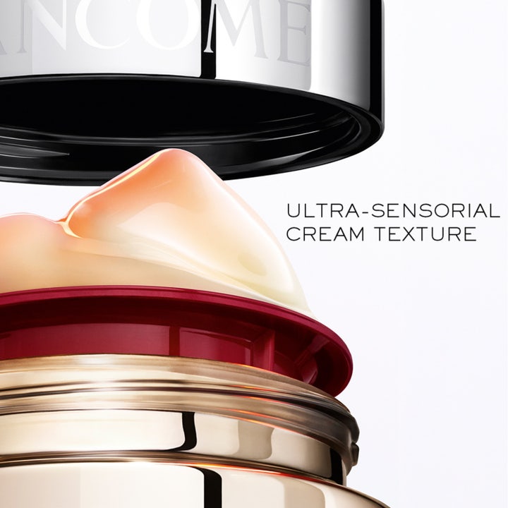 Lancôme Absolue Longevity MD Reset The Cream 50 ml ansiktskräm med en rik ferskenfarget tekstur i luksuriøs gullkrukke