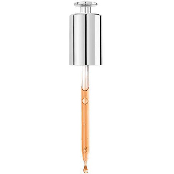 FILORGA Hydra-Aox [5] Intensive Antioxidant Serum 30 ml beskyttende serum i en sølvpipette med ferskenfarget dråpe