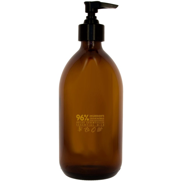Compagnie de Provence Liquid Marseille Soap 300 ml pleiende håndsåpe i brun flaske med 96% naturlige ingredienser.