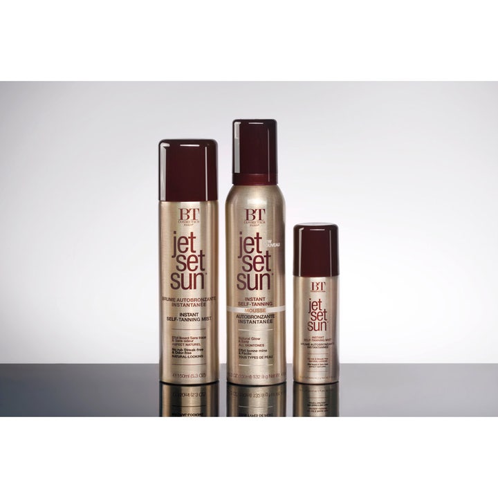 Jet Set Sun Jet Set Sun Spray Mist 50 ml selvbruning i gullfargede sprayflasker som gir naturlig glød