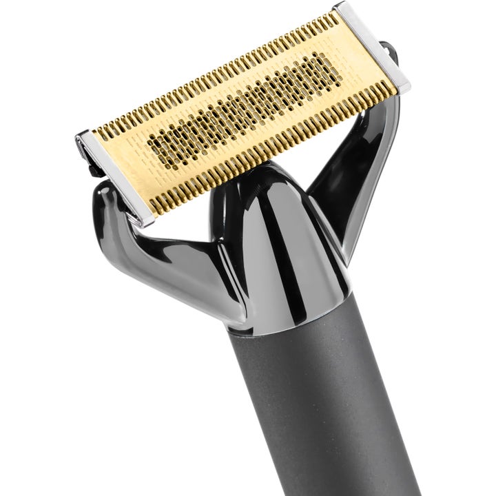BaByliss Super X Metal X Blade 1 stk skjeggtrimmer med et gullfarget og presist reserveblad.