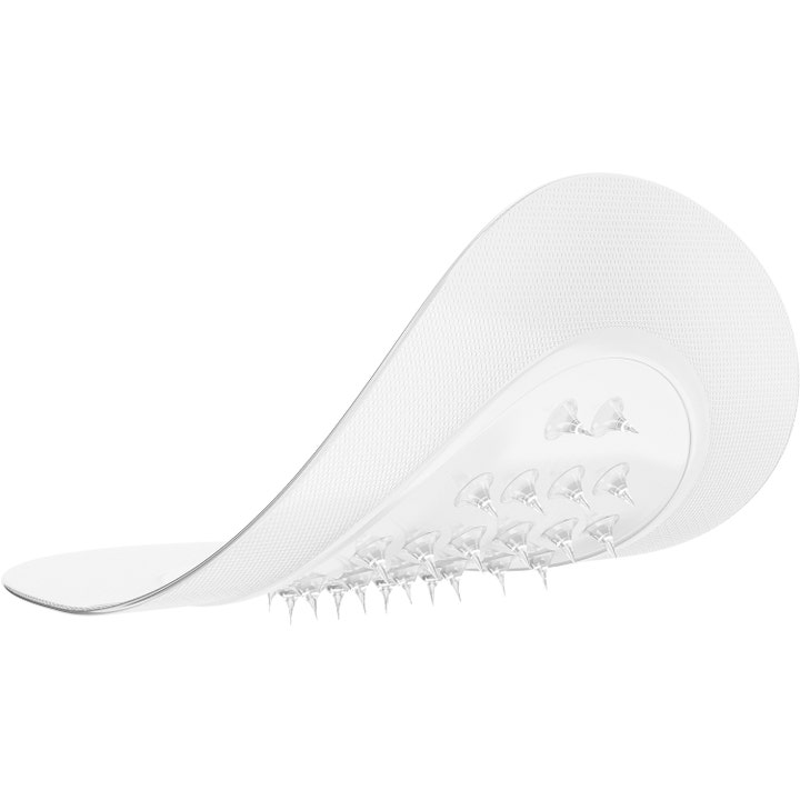 Niche Beauty Lab Acnemy Zitless 5 stk spot treatment viser en gjennomsiktig kviselapp med synlige mikronåler