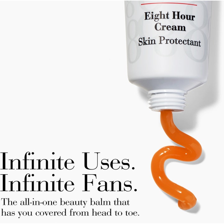 Elizabeth Arden Eight Hour Cream Skin Protectant 50 ml beskyttende ansiktskrem med tykk oransje balm i en spiral