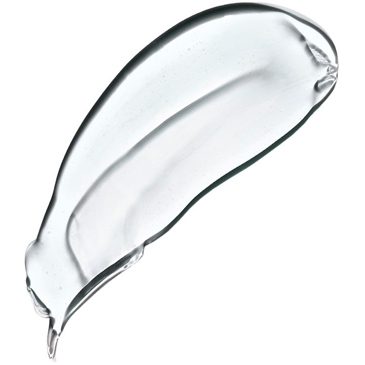 Exuviance Deep Clean AHA Cleanser 212 ml dyptrensende ansiktsrens vist som en gjennomsiktig geltekstur med små bobler