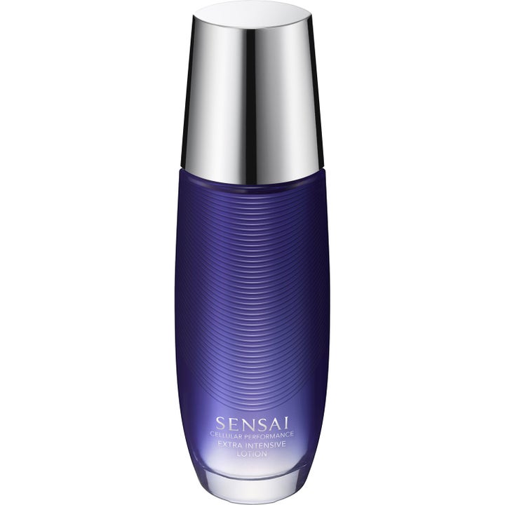 Sensai Cellular Performance Extra Intensive Lotion 125ml revitaliserende ansiktsvann i lilla flaske med sølvkork