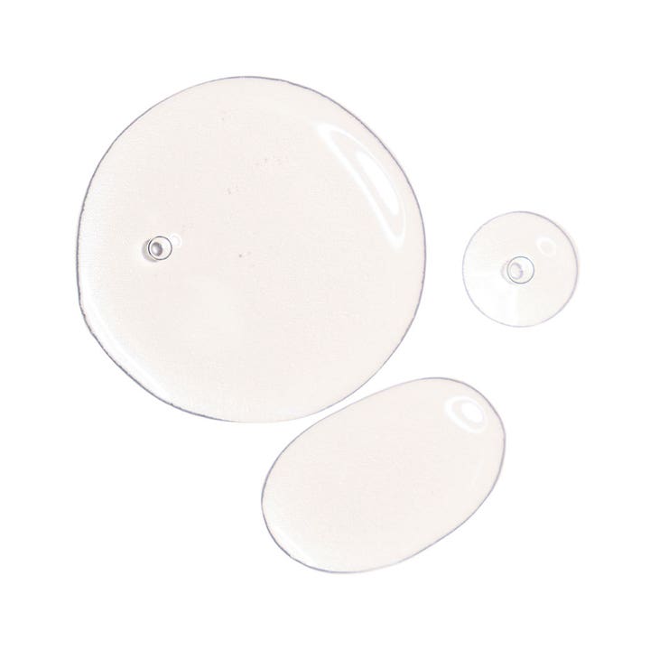 The Ordinary Lactic Acid 5% + HA 30 ml eksfolierende serum med tekstur av lette rosa og klare dråper.