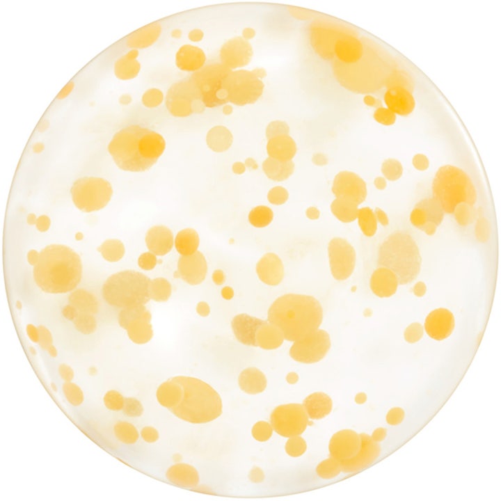 Shiseido Waso Yuzu-C Beauty Sleeping Mask 50 ml fuktighetsgivende nattmaske med klar gel og små gule kapsler
