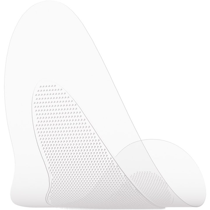 FAQ Swiss Microneedling Anti-Wrinkle Patches 3 stk mot rynker viser teksturen på et hvitt panneplaster