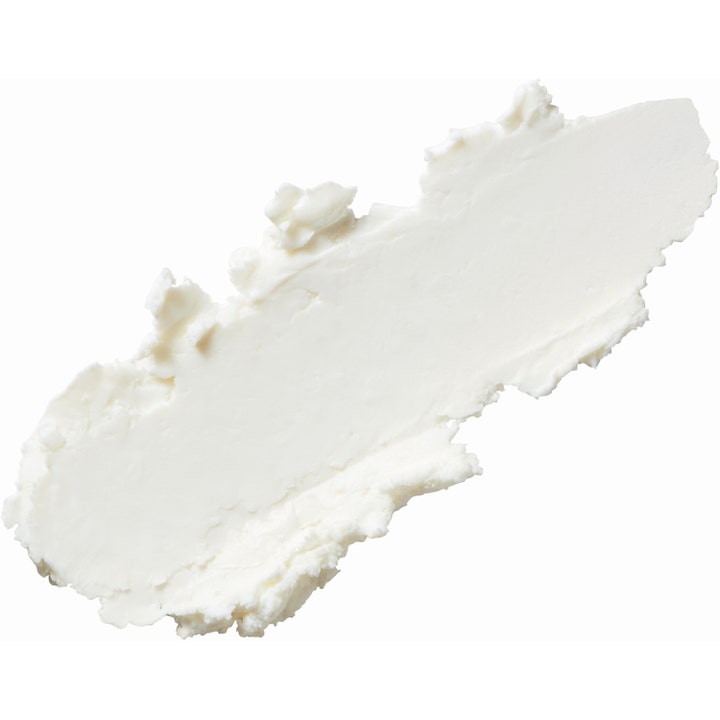 Make Prem UV Defense Me Calming Sun Stick 20 g beroligende solkrem ansikt viser en hvit og fyldig kremet tekstur
