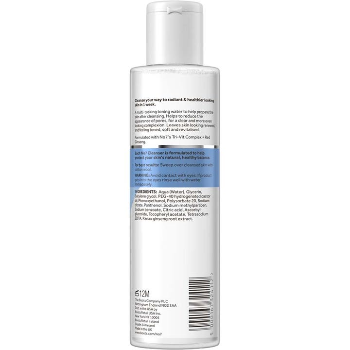 Toning Water for Pore Reduction, Radiance