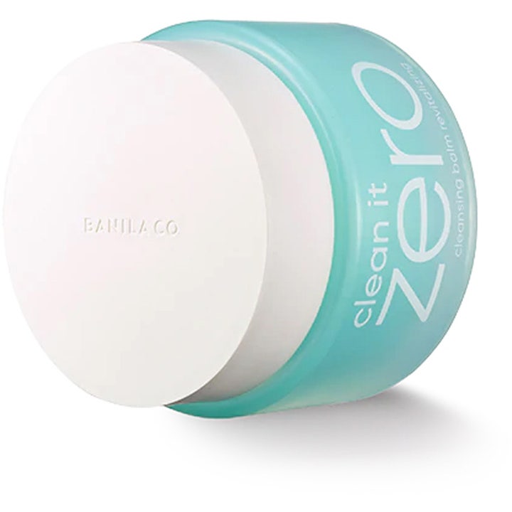 Banila Co Clean It Zero Cleansing Balm Revitalizing 100 ml revitaliserende ansiktsrens i turkis krukke med hvitt lokk