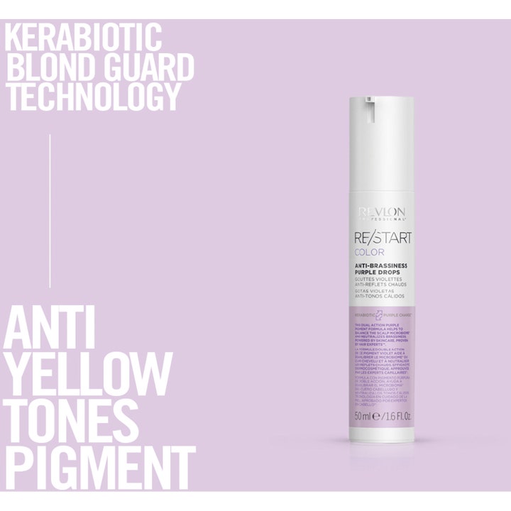 Restart Color Anti-Brasiness Purple Drops