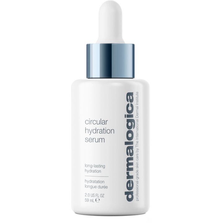 Dermalogica Circular Hydration Serum 59 ml fuktighetsgivende ansiktsserum i hvit flaske med pipette