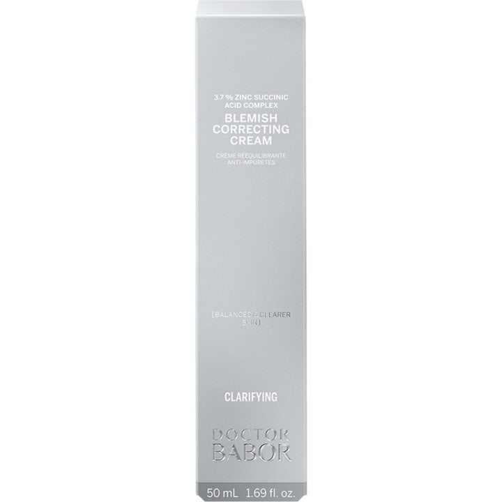 Babor DOC Blemish Correcting Cream 50 ml klargjørende ansiktskrem for balansert hud i sølvfarget eske