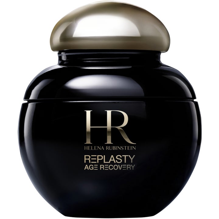 Helena Rubinstein Replasty Age Recovery 50 ml nattkrem som beroliger huden i en luksuriøs sort krukke med gulllokk