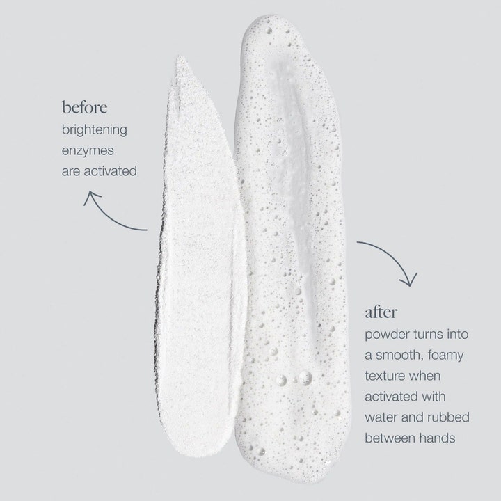 Dermalogica Daily Microfoliant 74 g peeling viser pulver som blir til et glatt skum med vann.