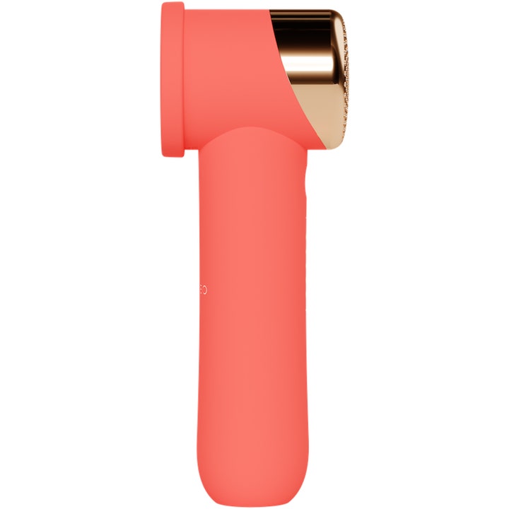 FOREO PEACH 2 go Peach 1 stk IPL hårfjerning i ferskenfarget silikon med elegante detaljer i gull