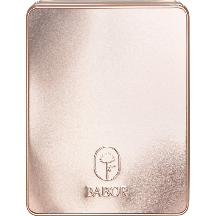 Babor Anniversary Set HY-ÖL & Phyto Reactivating 300 ml rensende hudpleiesett i rosegullfarget metallboks med logo
