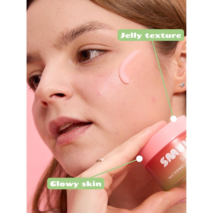 Smuuti Skin Watermelon Hydration Jelly Cream 50 ml fuktighetskrem med rosa jelly texture som gir glowy skin