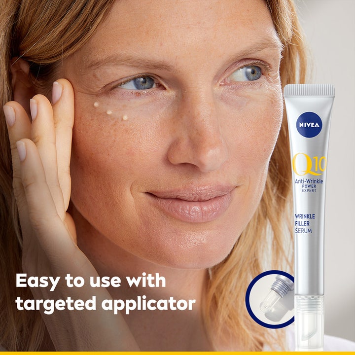 NIVEA Q10 Power Expert Wrinkle Filler Serum 15 ml hudpleie med presis applikator for målrettet rynkebehandling