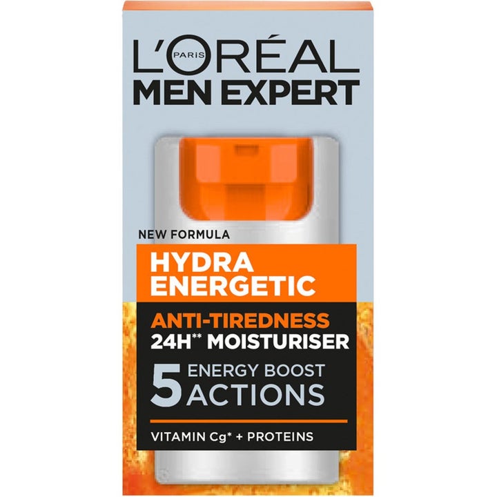 L'Oréal Paris Men Expert Hydra Energetic fuktighetskrem med vitamin C og proteiner mot tretthetstegn