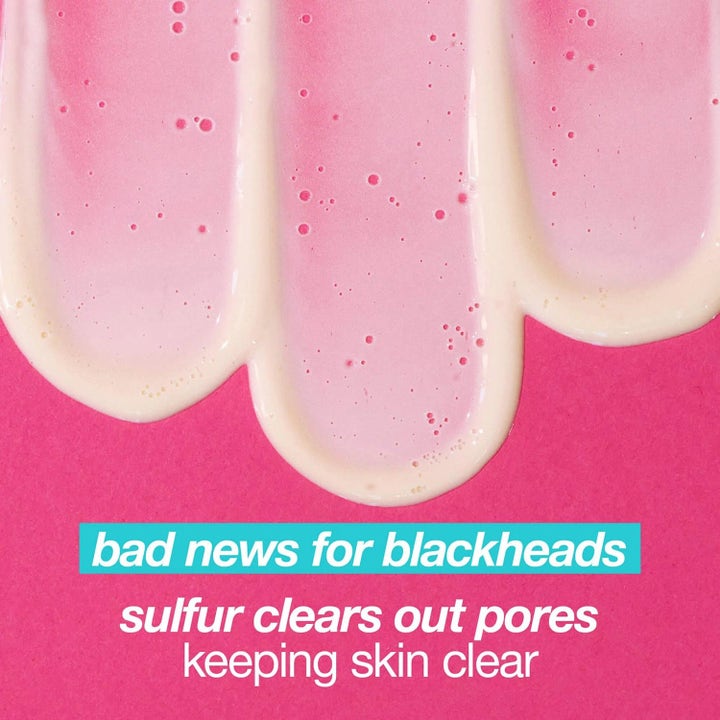 Dermalogica Clear Start Blackhead Clearing Fizz Mask med svovel og rosa boblende tekstur mot porer