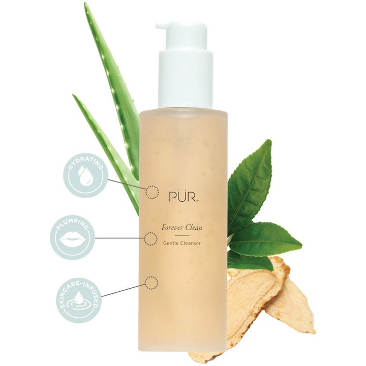 PÜR Forever Clean Gentle Cleanser 150 ml ansiktsrens med aloe vera og pleiende ingredienser