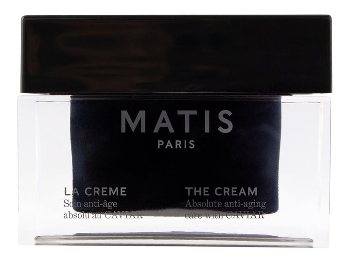Matis Caviar The Cream 50 ml anti-age ansiktskrem i en elegant glasskrukke med sort lokk og kaviardetaljer