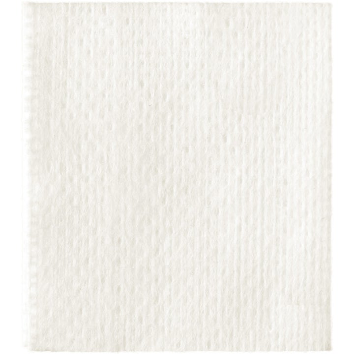 NEEDLY Mild Multi Cotton Pad 100 stk skånsom ansiktsrens viser en hvit rektangulær pad med rillet tekstur