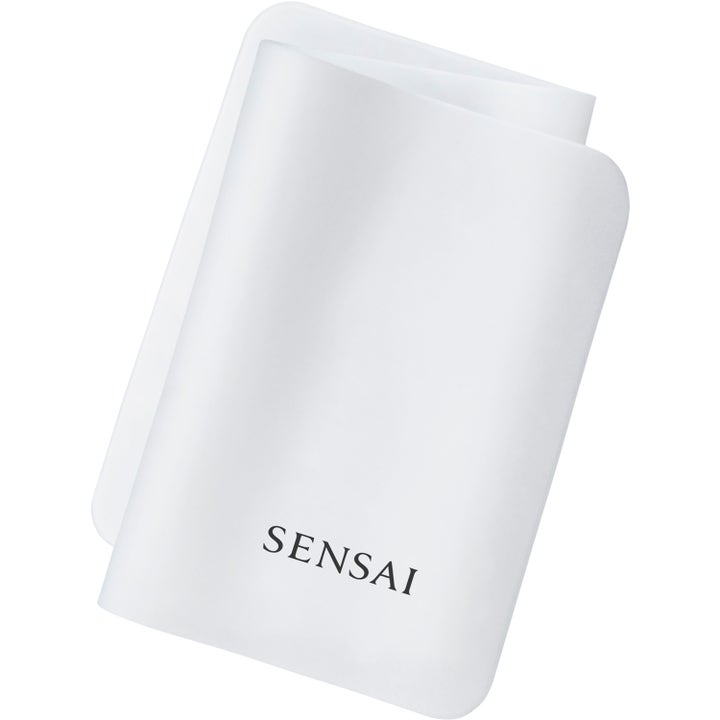 Sensai Silky Purifying Double Cleansing Limited Set 150 ml hvit vaskeklut for skånsom ansiktsrengjøring