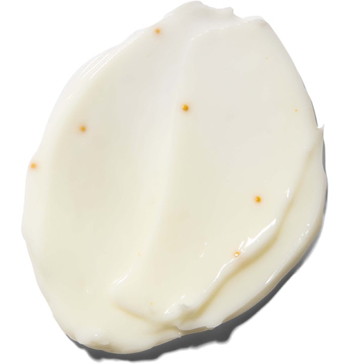 Erborian Yuza Sorbet Day 50 ml fuktighetsgivende dagkrem i en hvit kremtekstur med små oransje perler