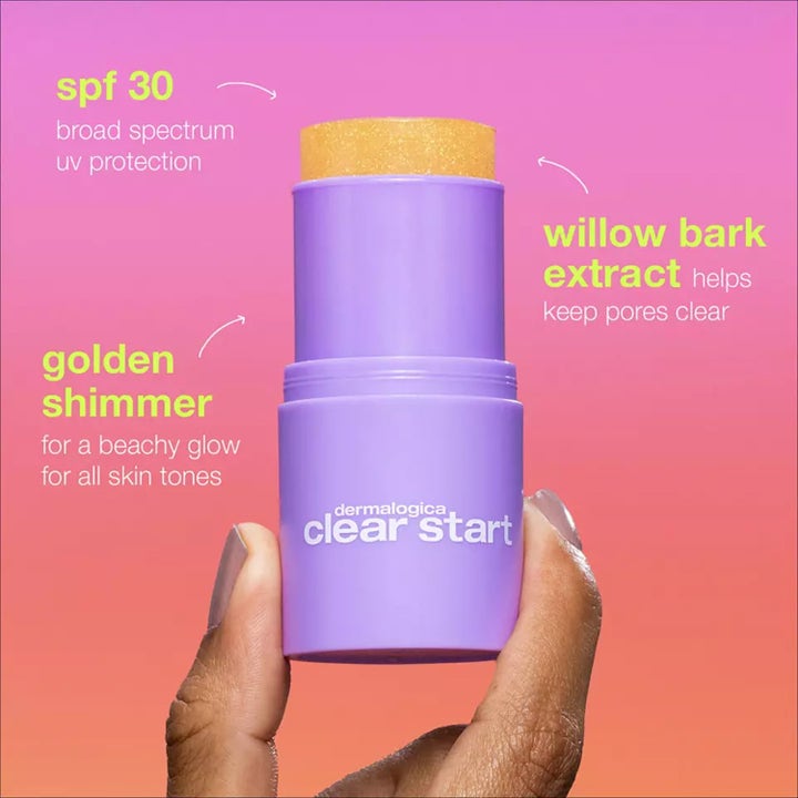 Dermalogica Golden Hour Hydrating SPF30 Stick 20 ml solstift med skimmer og pilbarkekstrakt