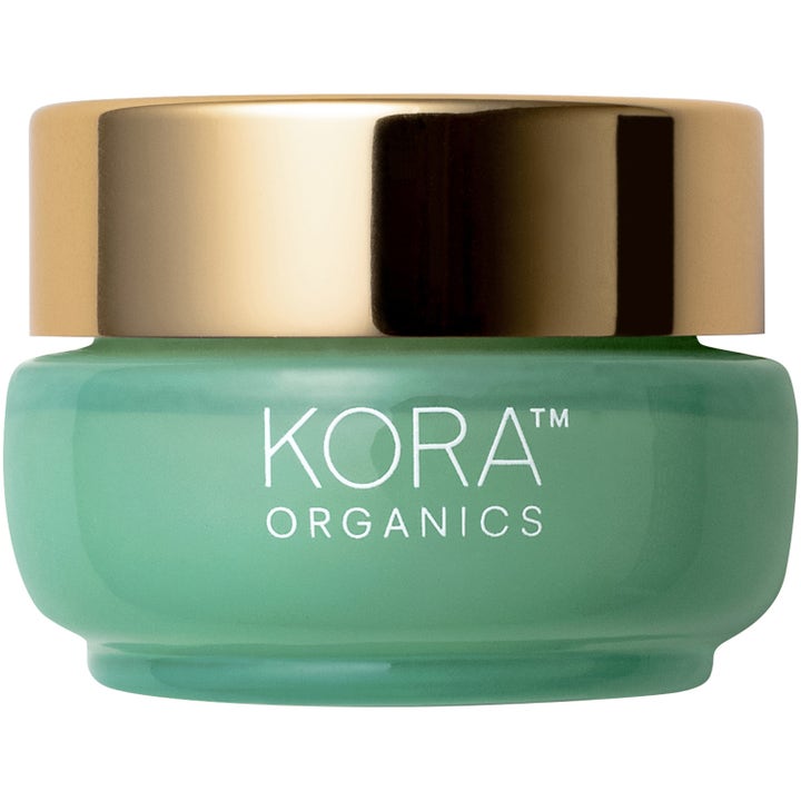 Kora Organics Active Algae Moisturizer 50 ml fuktighetskrem i en mintgrønn krukke med et reflekterende gulllokk